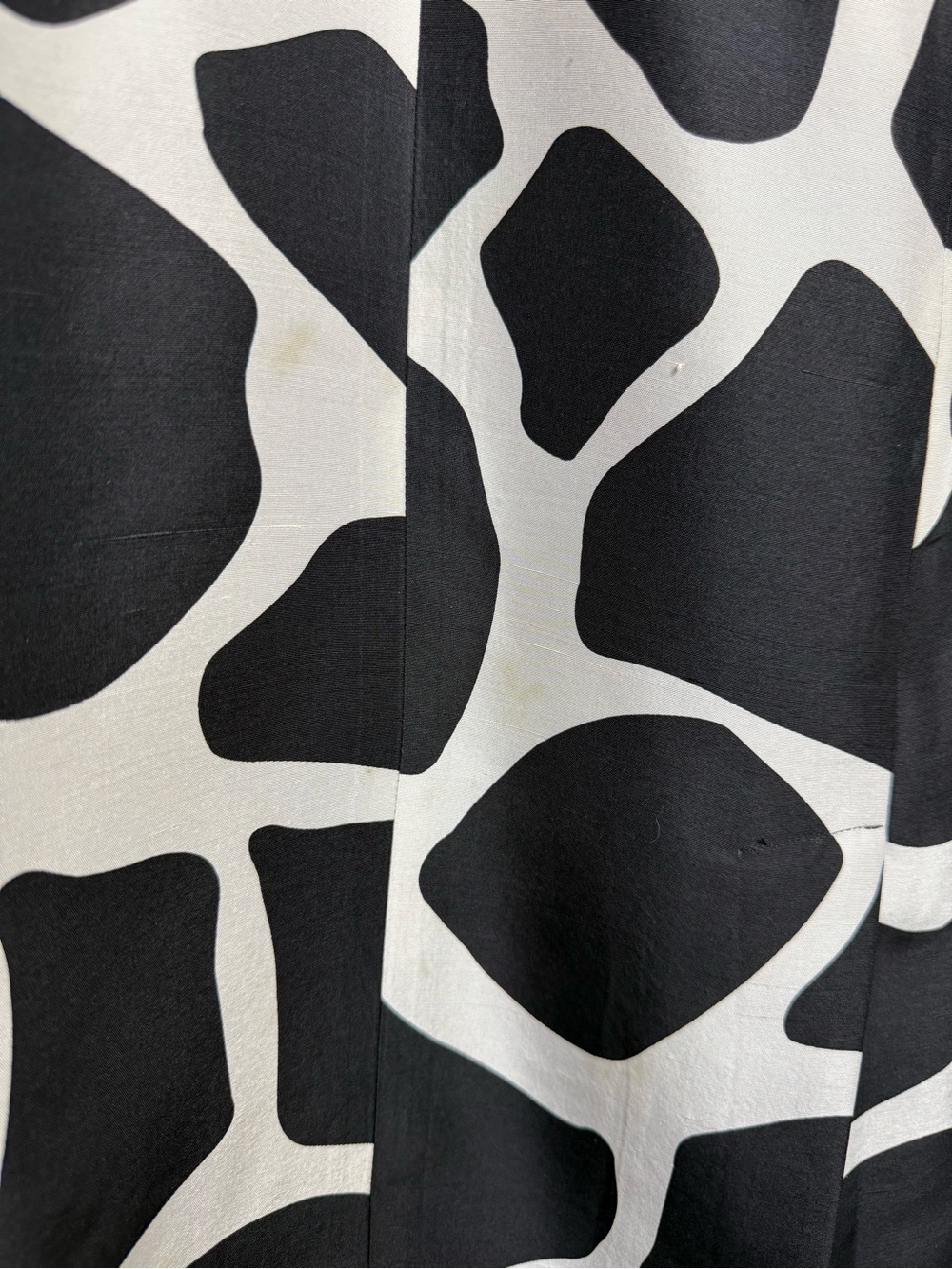 Talbots Black and White Giraffe Print Sheath Dress - Picture 8 of 8